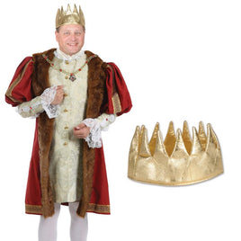 Fabric Gold Crown