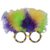 Mardi Gras Glasses