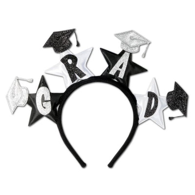 Glittered Grad Headband