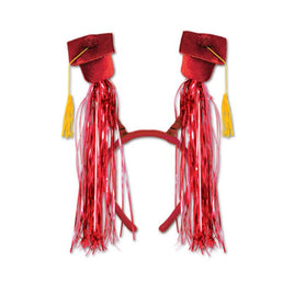 Grad Cap w/Fringe Boppers