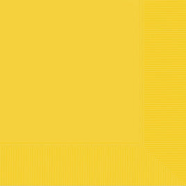 2-Ply Luncheon Napkins 40 ct. - Yellow Sunshine  40 ct.