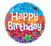 17" Birthday Wish Foil Balloon