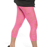 80 s Lace Leggings Party Stop