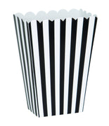 Black and White Small Popcorn Boxes 8 ct. 