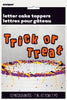 Trick Or Treat Letter Cake Toppers
