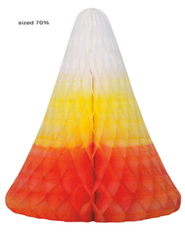 Candy Corn Honeycomb Centerpiece