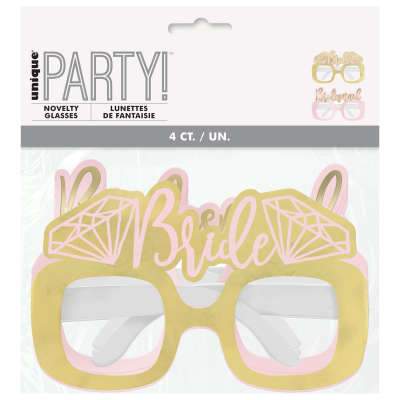 Foil Bachelorette Party Glasses 4ct