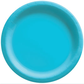 8 1/2" Round Paper Plates  -  Caribbean  20 ct.