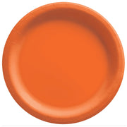 8 1/2" Round Paper Plates 20 ct. -  Orange Peel  20 ct.