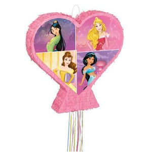 Disney Princess Dream Big Heart Shaped Pull Pinata