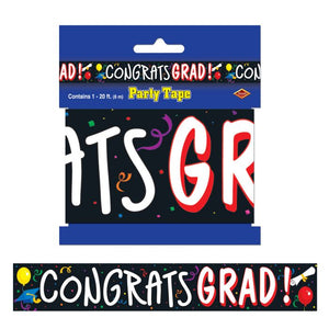 Congrats Grad Party Tape