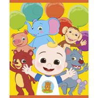 CoComelon Plastic Loot Bags  8ct