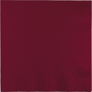 BURGUNDY 2 PLY. LUNCH NAPKINS 50 CT. 