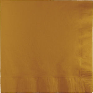 Glittering Gold Luncheon Napkins 50 ct.