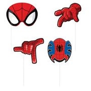 Ultimate Spider-Man Photo Booth Props  8ct
