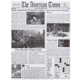 16" X 12" Newspaper Print Sandwich Deli Wrap  500pk.