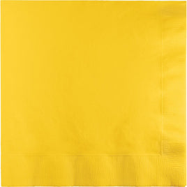 School Bus Yellow Luncheon Napkins 50 ct.