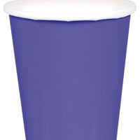 9 oz. Paper Cups - New Purple  20 ct.