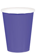 9 oz. Paper Cups - New Purple  20 ct.