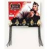 DELUXE BLACK AND GOLD HEADBAND