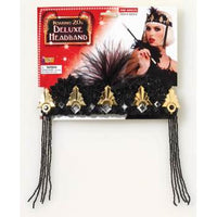 DELUXE BLACK AND GOLD HEADBAND