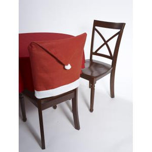 Santa Hat Chair Cover 1 ct.