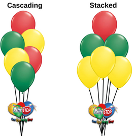 6 Latex Balloon Bouquet