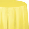 MIMOSA ROUND PLASTIC TABLECOVER 1 CT. 