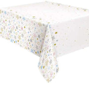 Twinkle Twinkle Little Star Rectangular Plastic Table Cover 54"x84"