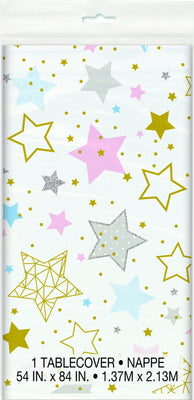 Twinkle Little Star Tablecover 54 in. X 84 in 1 ct.