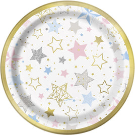 Twinkle Little Star Dessert Plates 8 ct.