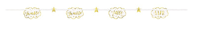 7 ft Twinkle Little Star Banner 1 ct 