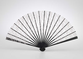 ROARING 20S LACE FAN-BEIGE