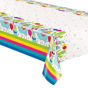 Llama Birthday Rectangular Plastic Table Cover 54"x84"