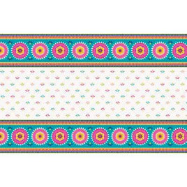 Boho Fiesta Rectangular Plastic Table Cover 54"x84"