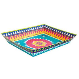 Boho Fiesta Paper Snack Tray  1 CT