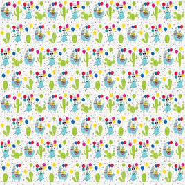 Llama Birthday Gift Wrap 30" x 5 ft  1 CT. 