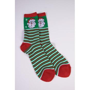 Santa Ugly Christmas Ankle Socks