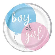 Gender Reveal Party Round 9" Dinner Plates 8ct
