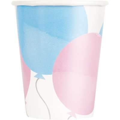 Gender Reveal Party 9oz Paper Cups 8ct