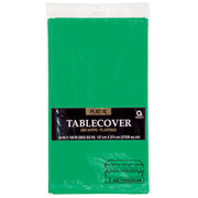 Festive Green 54" x 108" Plastic Table Cover 1 ct.
