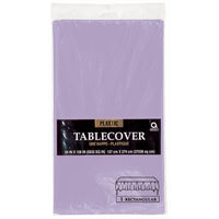 54" x 108" Plastic Table Cover - Lavender