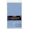 Pastel Blue 54" x 108" Plastic Table Cover 1 ct.