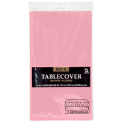 New Pink 54" x 108" Plastic Table Cover 1 ct.