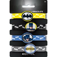 Batman Stretchy Bracelets  4ct
