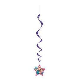 JoJo Siwa Hanging Swirl Decorations  26"  3ct