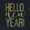 Roaring New Years Beverage Napkins  16ct