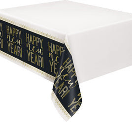 Roaring New Years Rectangular Plastic Table Cover  54 x 84""