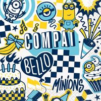 Minions 2 Beverage Napkins  16ct