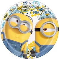 Minions 2 Round 7 Dessert Plates  8ct